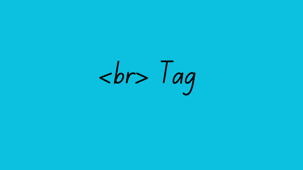 br tag