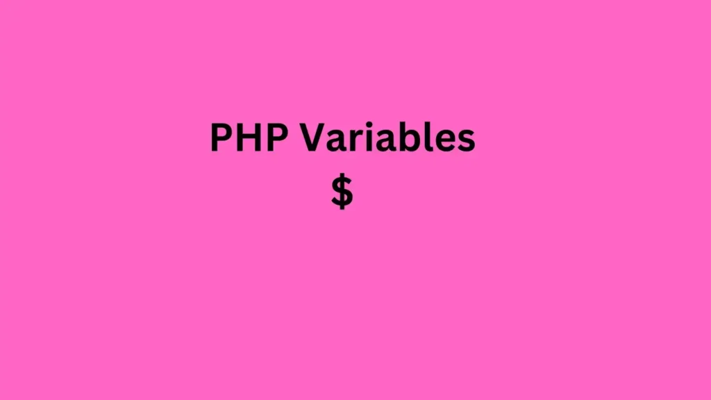 PHP Variables